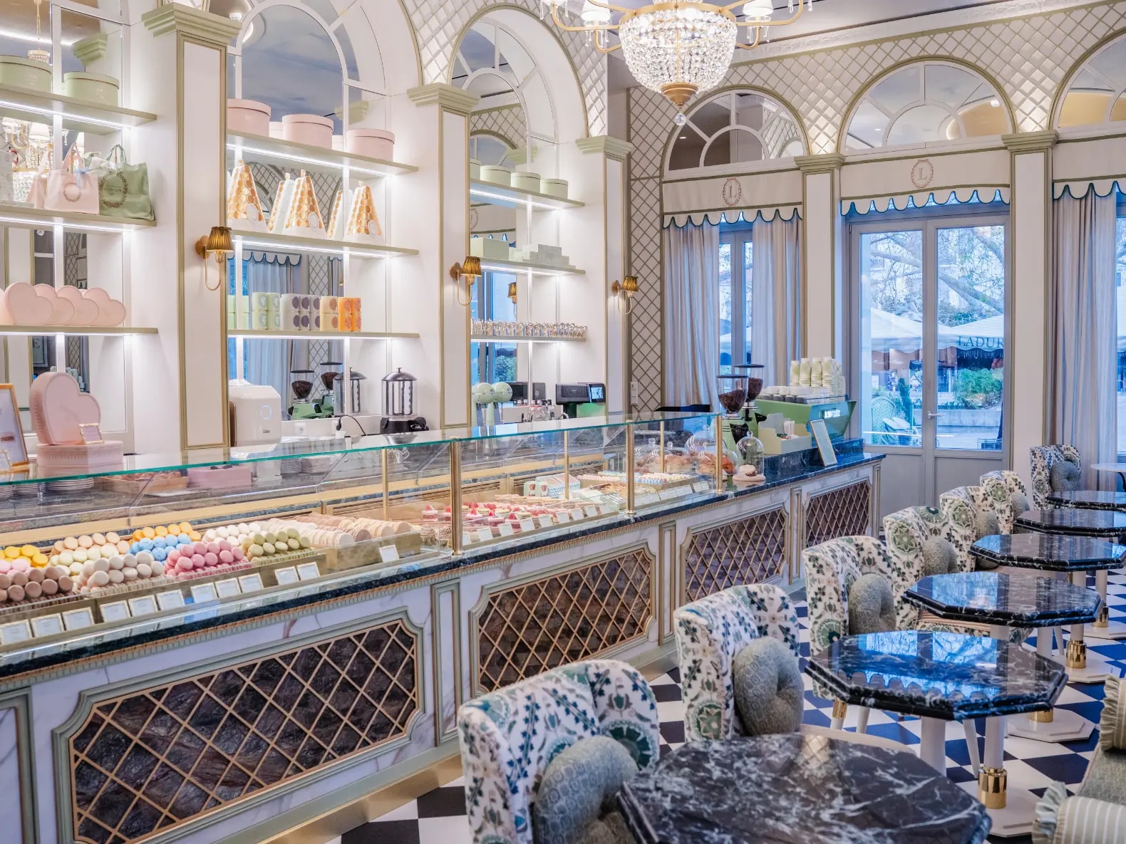 Ladurée Salon de Thé at Mitropoleos Square, Athens